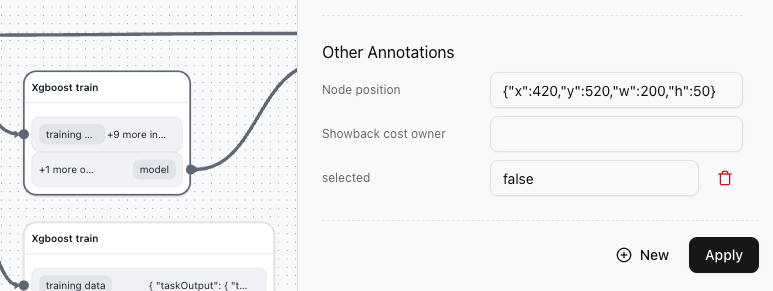 Collapsed task node example
